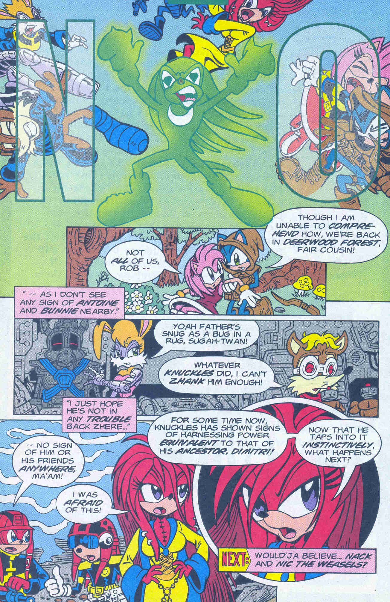 Sonic - Archie Adventure Series January 2001 Page 23